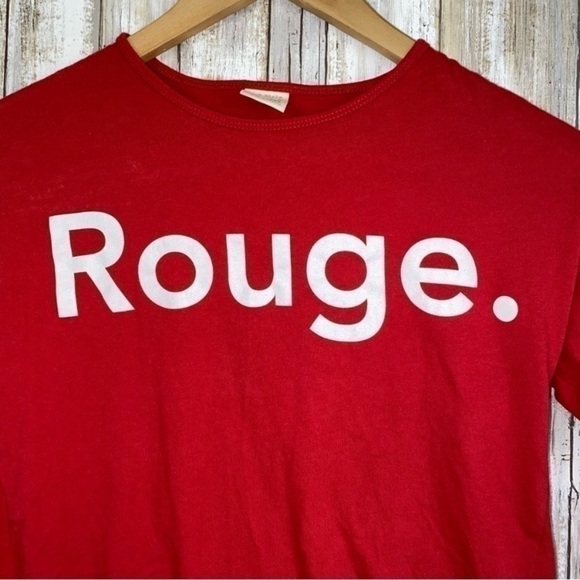 Zara Kids Red Rouge. Long Sleeve Tee - Picture 3 of 4